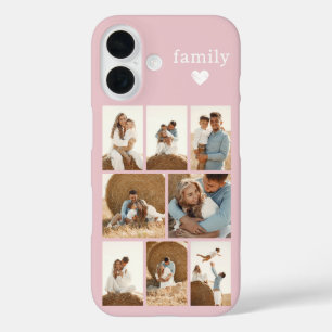 Modern Family 8 Photo Blush Pink iPhone 16 Case