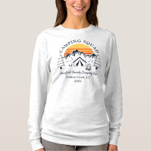 Modern Family Camping Squad Matching Mum T-Shirt