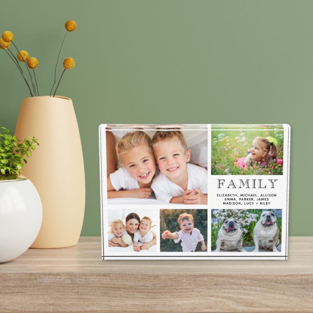 Modern Family Collage Photo Block (Creator Uploaded)