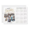 Modern Family Collage Photo Christmas Calendar