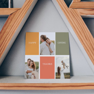 Modern Family Collage Photo Happy Thanksgiving