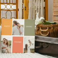 Modern Family Collage Photo | Happy Thanksgiving