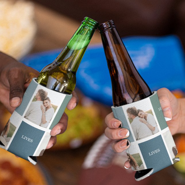 Modern Family Collage Photo | Love Live Here  Can Cooler (Creator Uploaded)