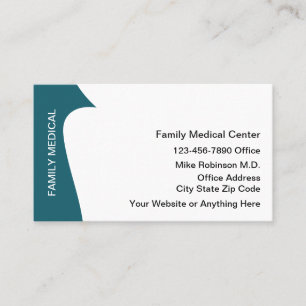 Modern Family Medical Practice  Business Card