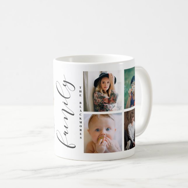 Modern Family photo collage Coffee Mug (Front Right)