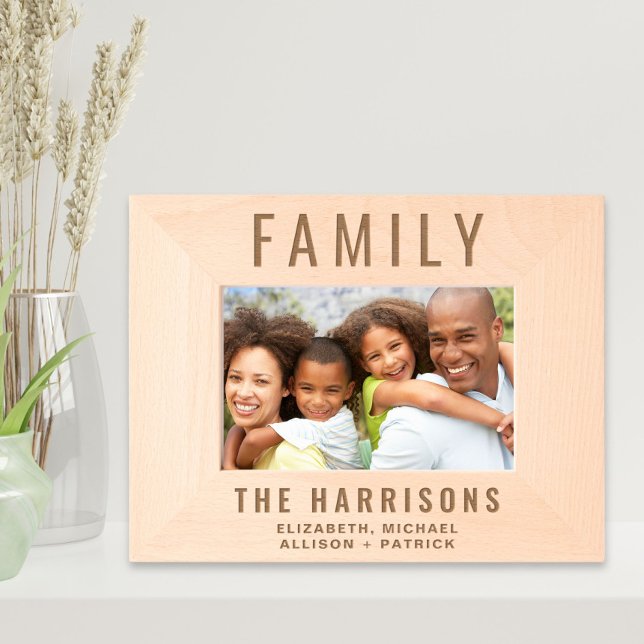 Modern Family Photo Etched Frames (Creator Uploaded)