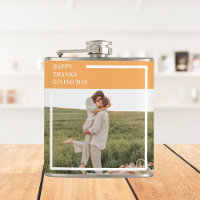 Modern Family Photo& Happy Thanksgiving Day Gift