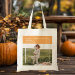 Modern Family Photo& Happy Thanksgiving Day Gift Tote Bag<br><div class="desc">Modern Family Photo & Happy Thanksgiving
Best Gift For Your Friends And Family,  Personalised Thanksgiving Text With Autumn Colours.</div>