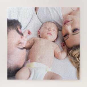 Modern Family Photo Keepsake Jigsaw Puzzle