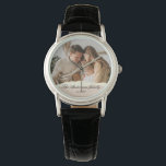 Modern Family Photo & Personalised Name Gift Watch<br><div class="desc">Modern Family Photo & Personalised Name Gift</div>