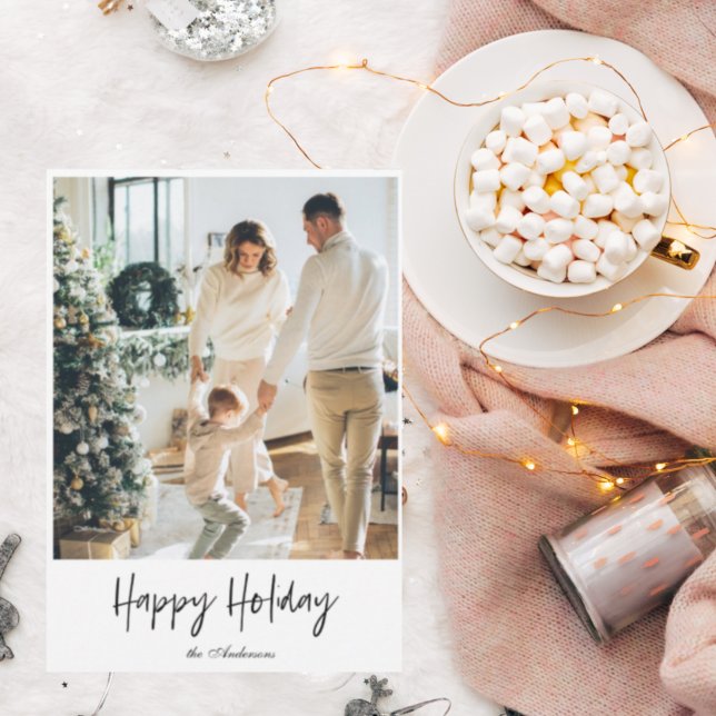 Modern Family Photo | Simple Happy Holiday (Creator Uploaded)