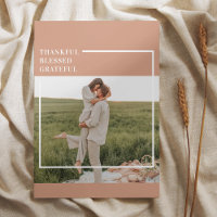 Modern Family Photo | Thankful Blessed Grateful 