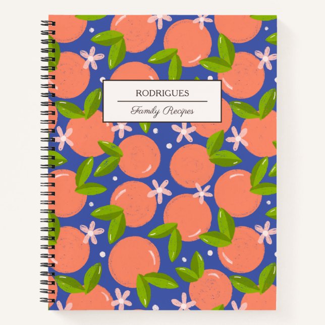 Modern Family Recipe Notebook (Front)