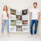 Modern Family Remembrance Keepsake Photo Collage