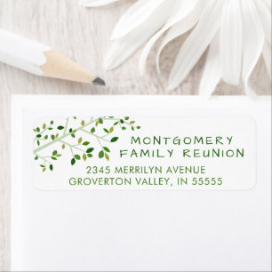 Modern Family Reunion Green Tree