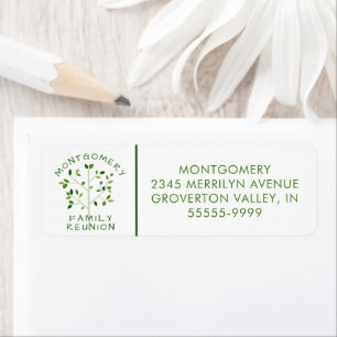 Modern Family Reunion Green Tree