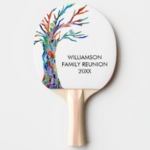 Modern Family Reunion Ping Pong Paddle