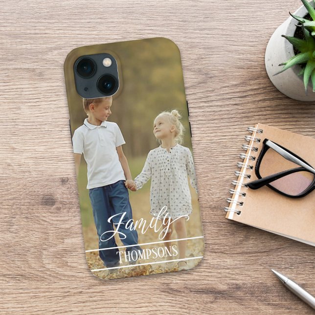 Modern Family Stylish Trendy Photo  Case-Mate iPhone Case (Creator Uploaded)