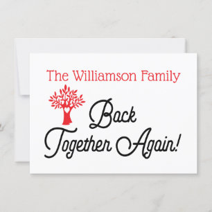 Modern Family Tree Reunion Invitation