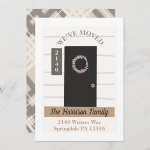 Modern Farmhouse Door Moving Announcement