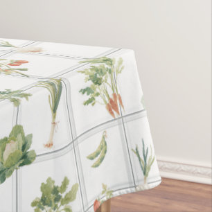 Modern Farmhouse Veggie harvest Tablecloth