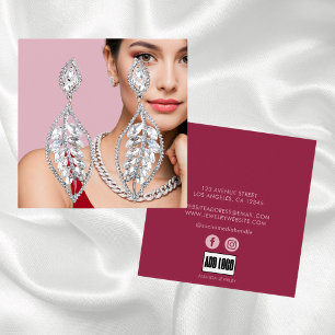 Modern Fashion Jewellery Business Logo Display Car