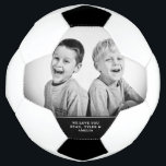 Modern Father`s day Custom Photo Football<br><div class="desc">Modern Father`s day Custom Photo Soccer Ball. Photo soccer ball with a love message and names. Personalise it with your photo and names. A perfect gift for a dad or a new dad on a father`s day,  Christmas or a birthday gift.</div>