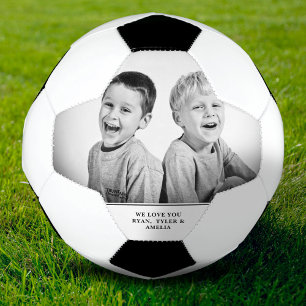 Modern Father`s day Custom Photo Football