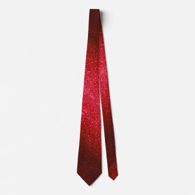 Modern Father's Day Professional Glitter Sparkles Tie (Front)