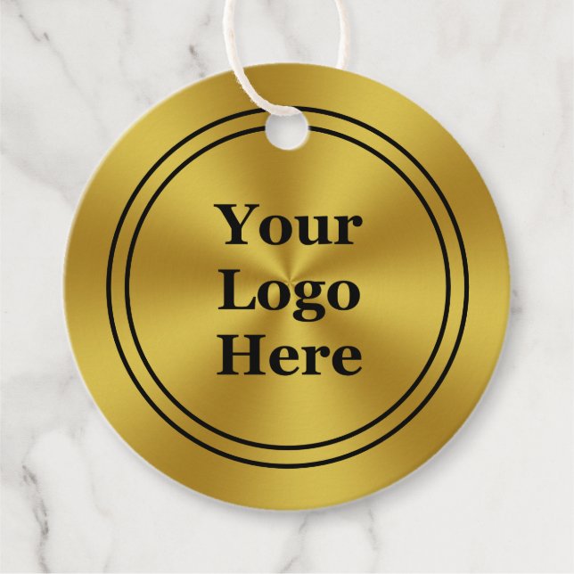 Modern Faux Gold Price Tags (Front)