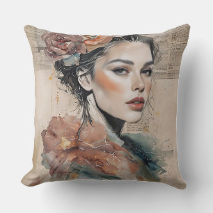 Modern Feminine  Cushion