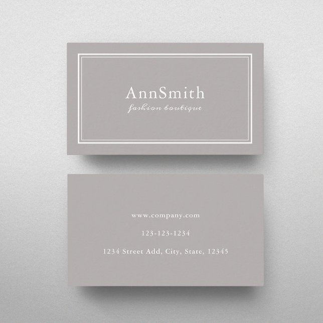 Modern Feminine Professional Business Card (Creator Uploaded)