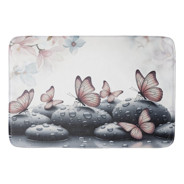Modern Feminine Spa Bath Mat (Front)