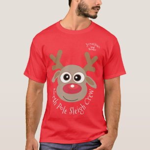 Modern Festive Christmas Family Fun T-Shirt