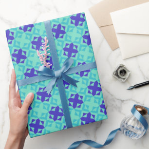 Modern Festive Gift Joyful Birthday Party Wrapping Paper