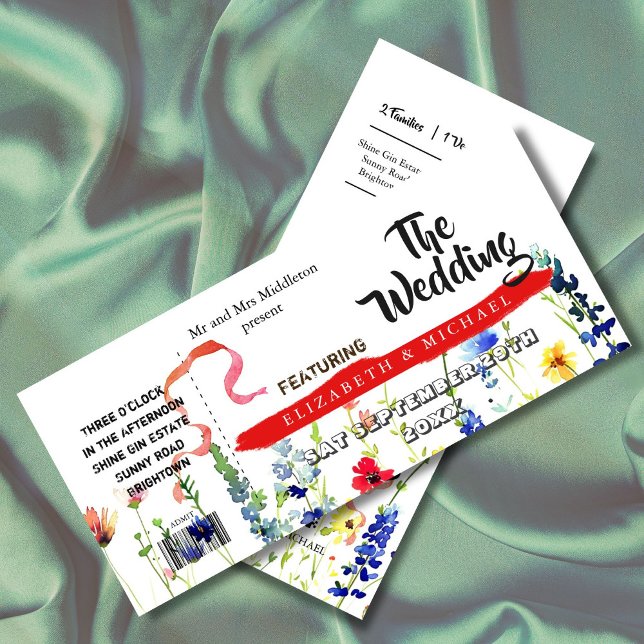 Modern Fieldflower Festival Wedding  (Creator Uploaded)