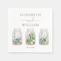 Modern Fiesta Succulent Terrarium Wedding Favors