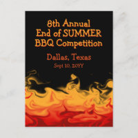 Modern Fire Flames BBQ Cook Off Competition