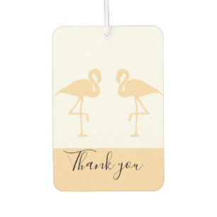 Modern Flamingo, Thank You Car Air Freshener