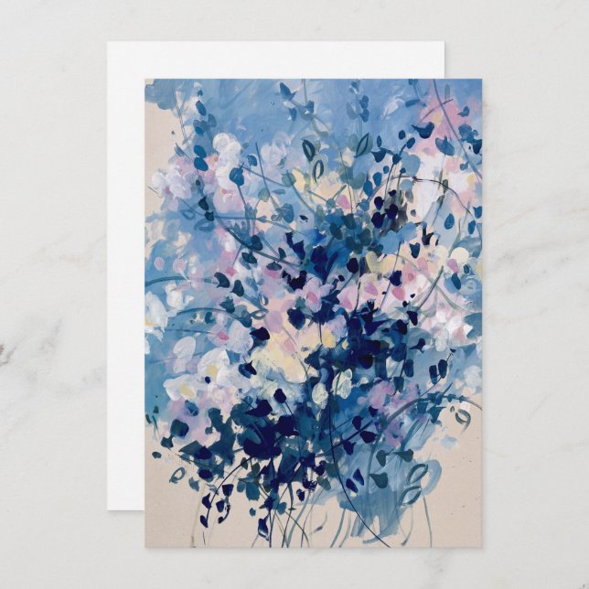 Modern Flat Note Card (Front/Back)