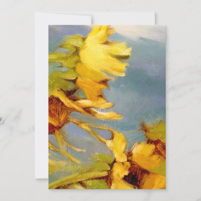Modern Flat Note Card (Front)