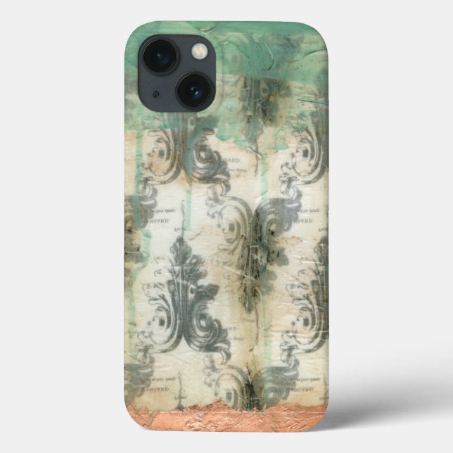 Modern Fleur De Lis Design Case-Mate iPhone Case (Back)