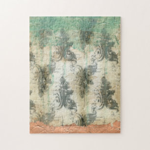 Modern Fleur De Lis Design Jigsaw Puzzle