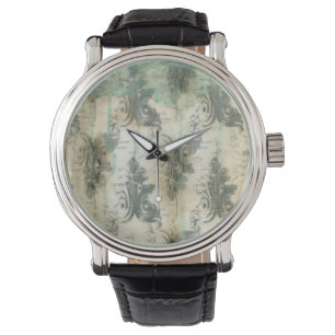 Modern Fleur De Lis Design Watch