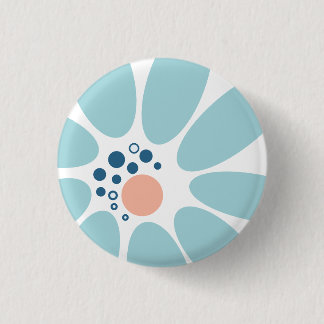 Modern Floral 2 Abstract Design 3 Cm Round Badge