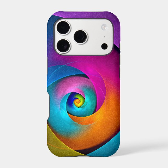 Modern Floral Abstract Art Pink Blue Pattern #17 (Back)