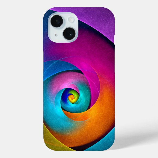 Modern Floral Abstract Art Pink Blue Pattern #17 Case-Mate iPhone Case (Back)