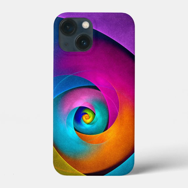 Modern Floral Abstract Art Pink Blue Pattern #17 Case-Mate iPhone Case (Back)