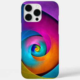 Modern Floral Abstract Art Pink Blue Pattern #17 iPhone 16 Pro Max Case