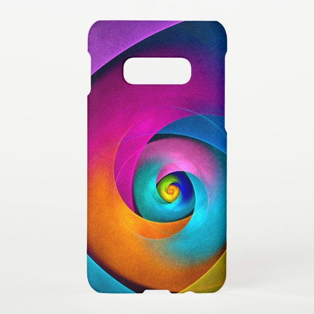 Modern Floral Abstract Art Pink Blue Pattern #17 Samsung Galaxy Case (Back)
